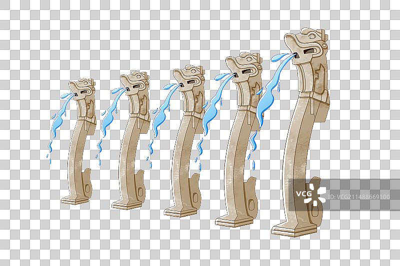 山东济南五龙潭图片素材