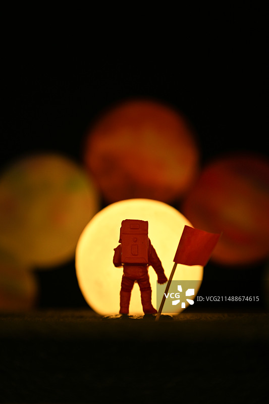 中国航天日，世界航天日，航天飞机、航天员、太空船、火箭、宇宙、航空，人类月球日，登月图片素材