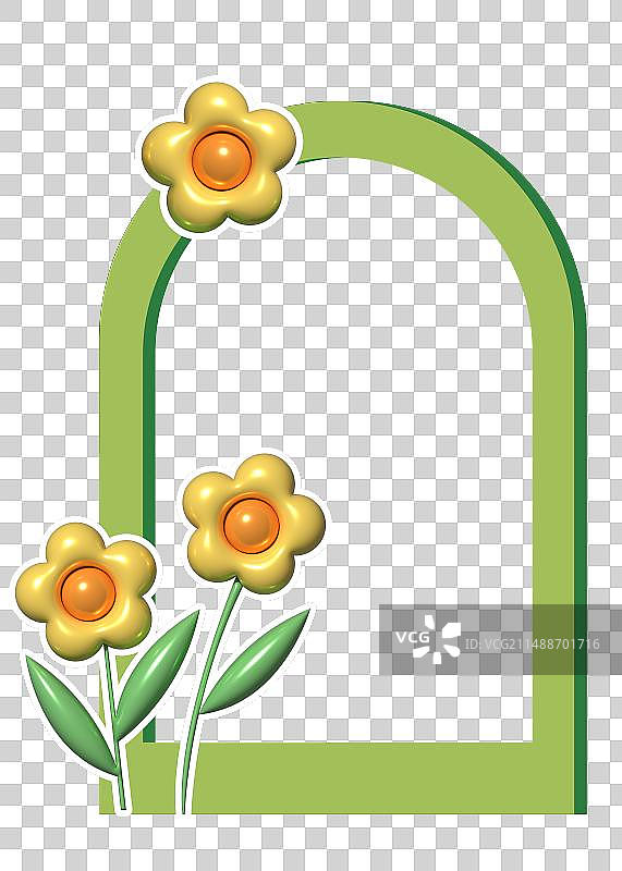 异形拍照牌拍照框手举牌卡通手绘装饰边框图片素材