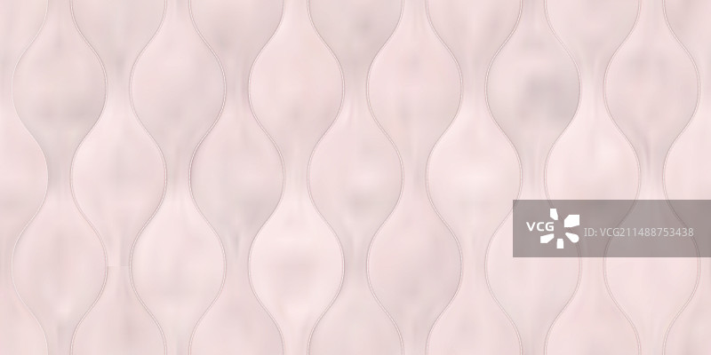 波浪形绗缝床垫的柔软表面图片素材