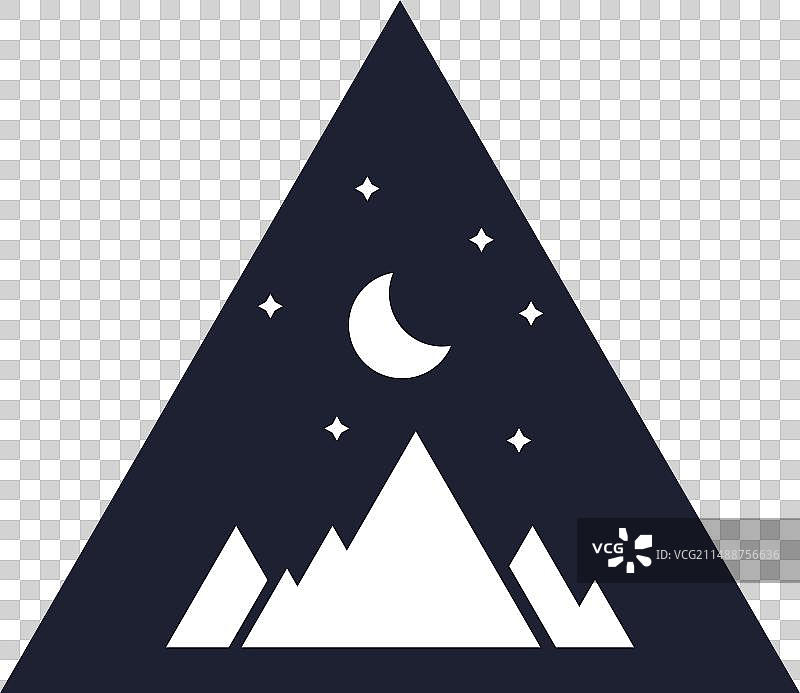 极简主义夜景图片素材