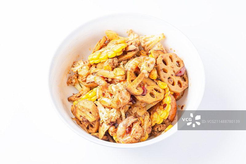 家常版麻辣香锅图片素材