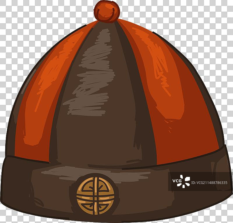 亚洲男士传统中式帽子服饰图片素材