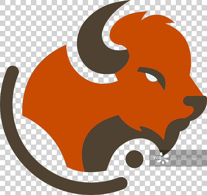 野牛logo图片素材