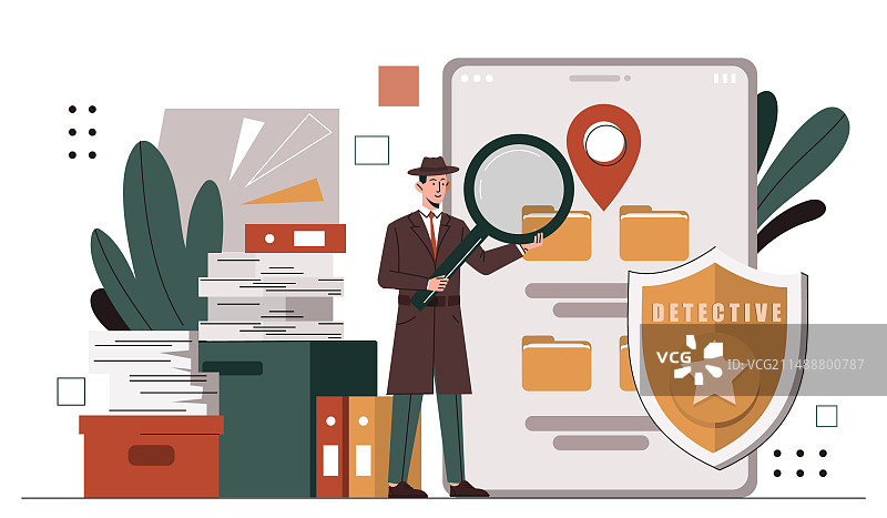 侦探调查犯罪图片素材