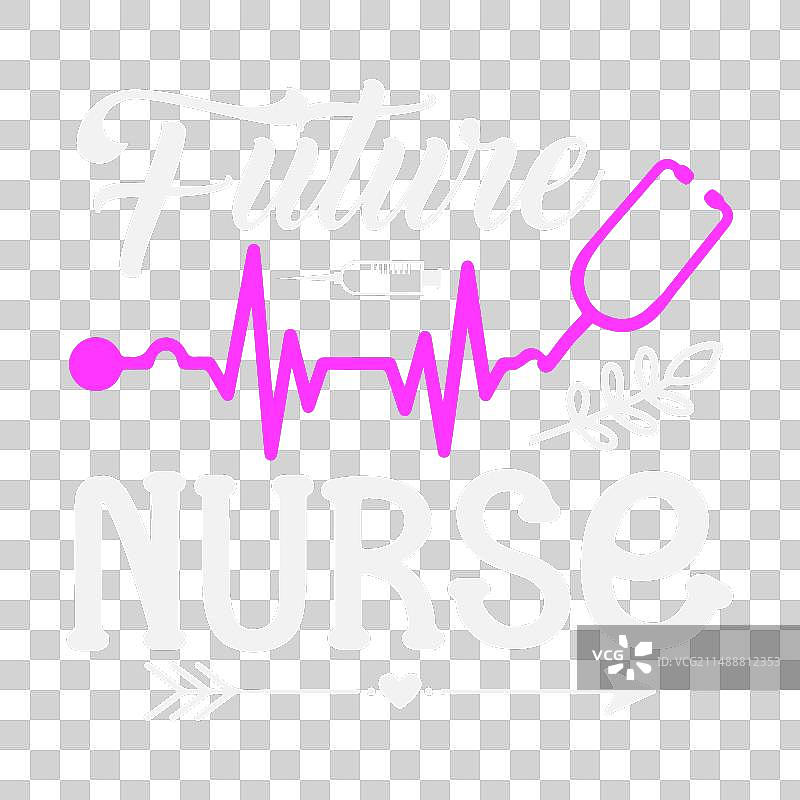 未来护士护理学校听诊器图片素材