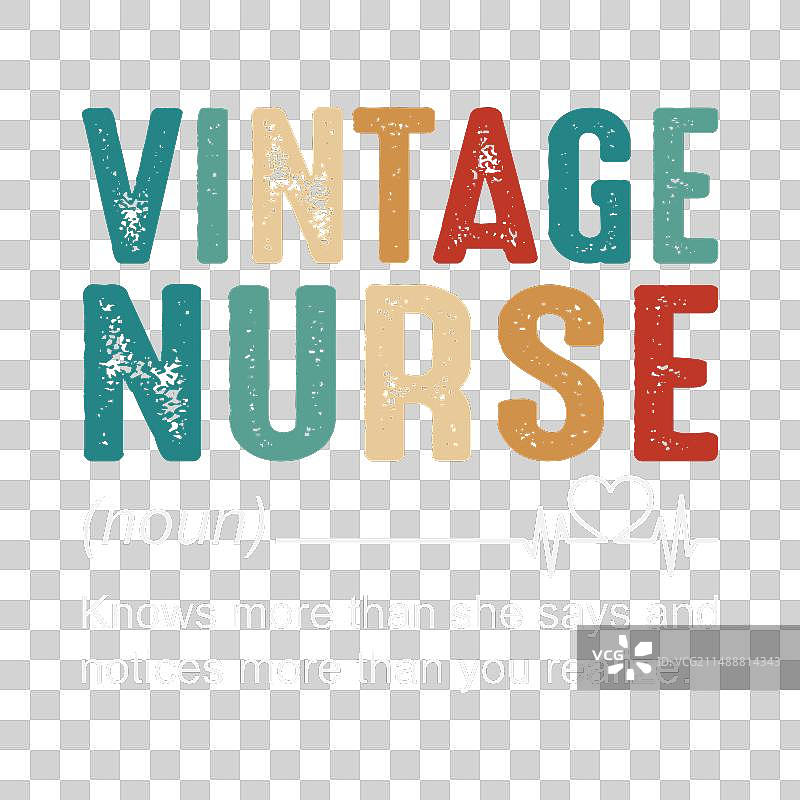 复古护士图片素材