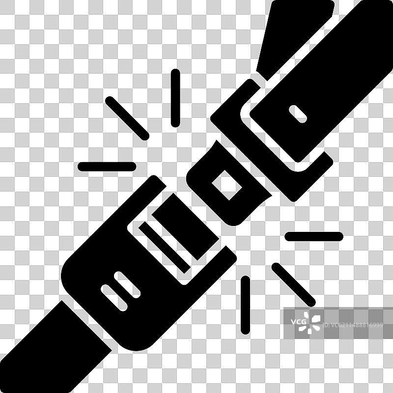 汽车安全带图标图片素材