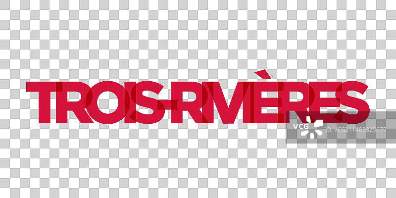 加拿大三河市标志设计图片素材