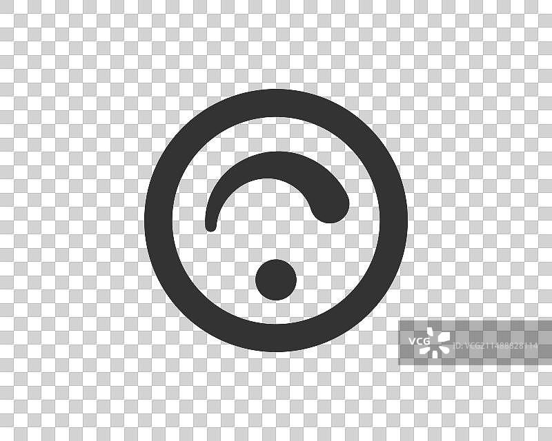 调光器图标线性潮流设计图片素材