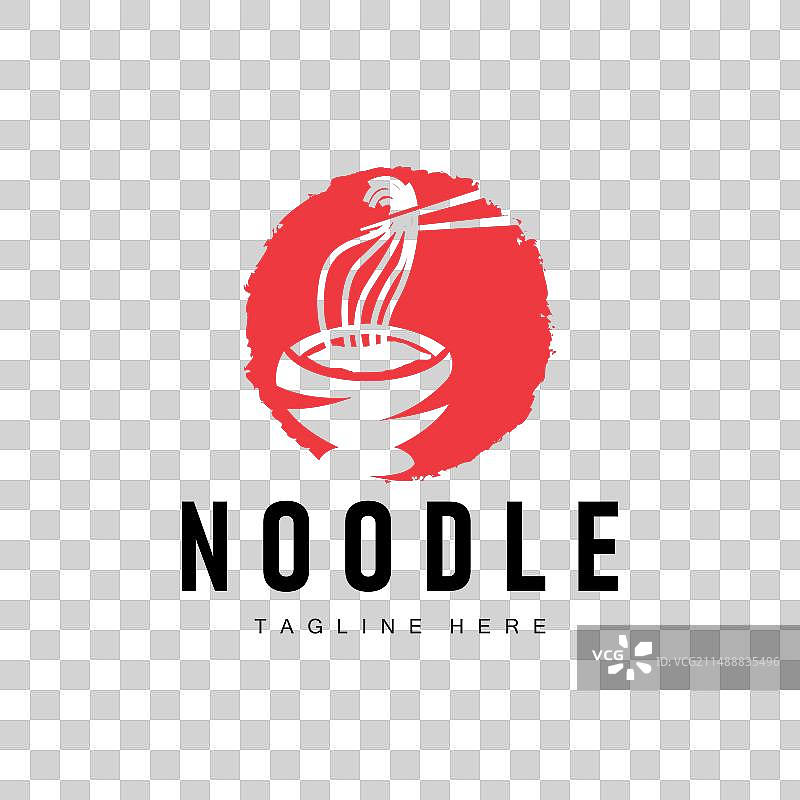 拉面馆logo简约设计图片素材