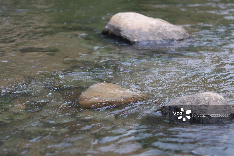 深圳笔架山户外小溪图片素材