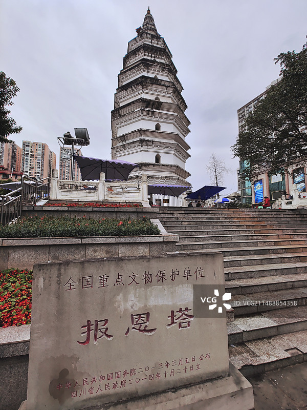中国古塔揽胜/四川篇.泸州【报恩塔】图片素材