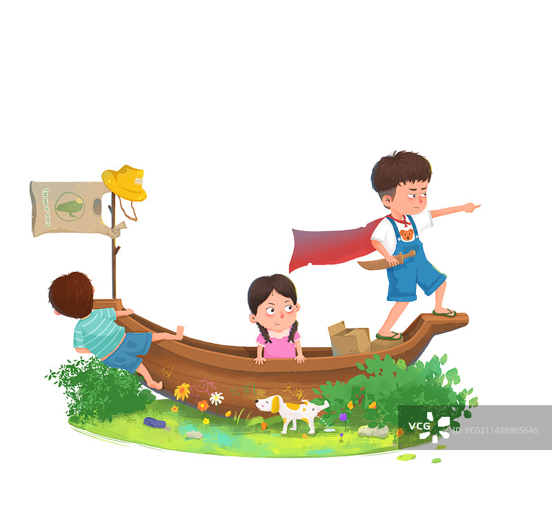 孩子们玩耍图片素材