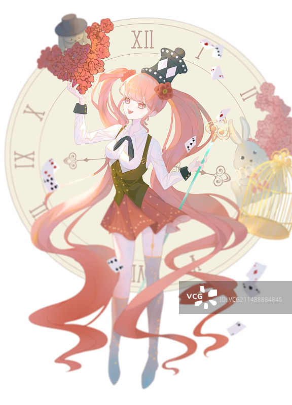 梦幻仙境魔术师图片素材