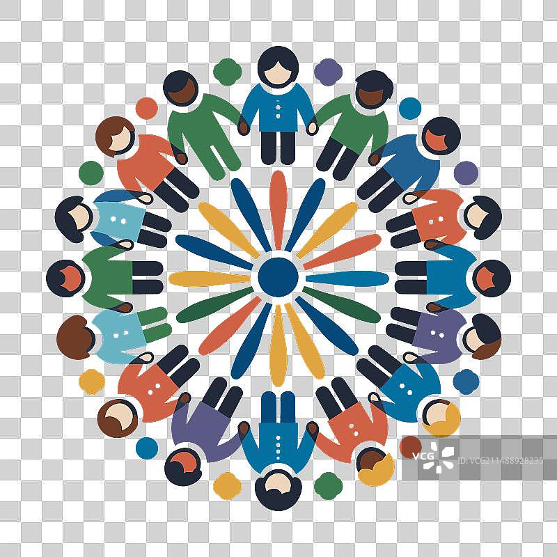 包容性多元化图标图片素材