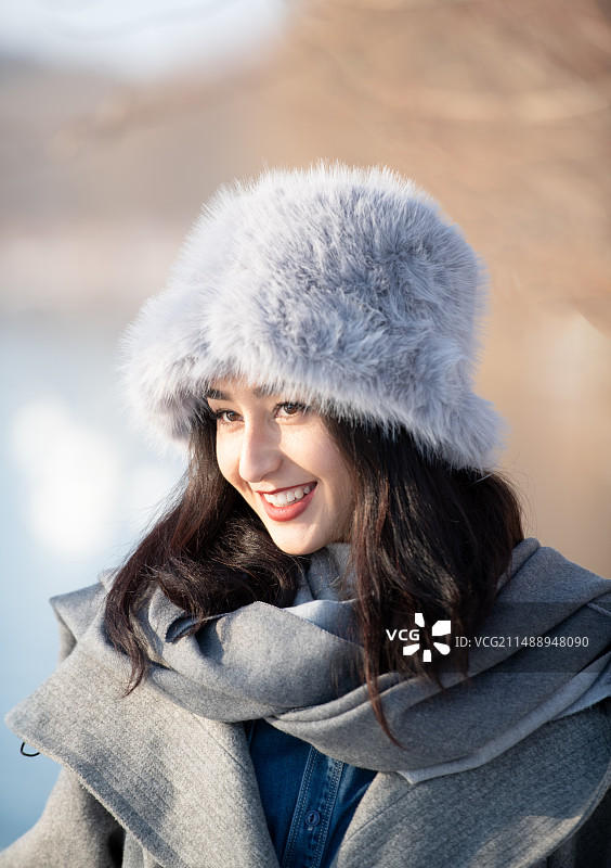 维族姑娘图片素材