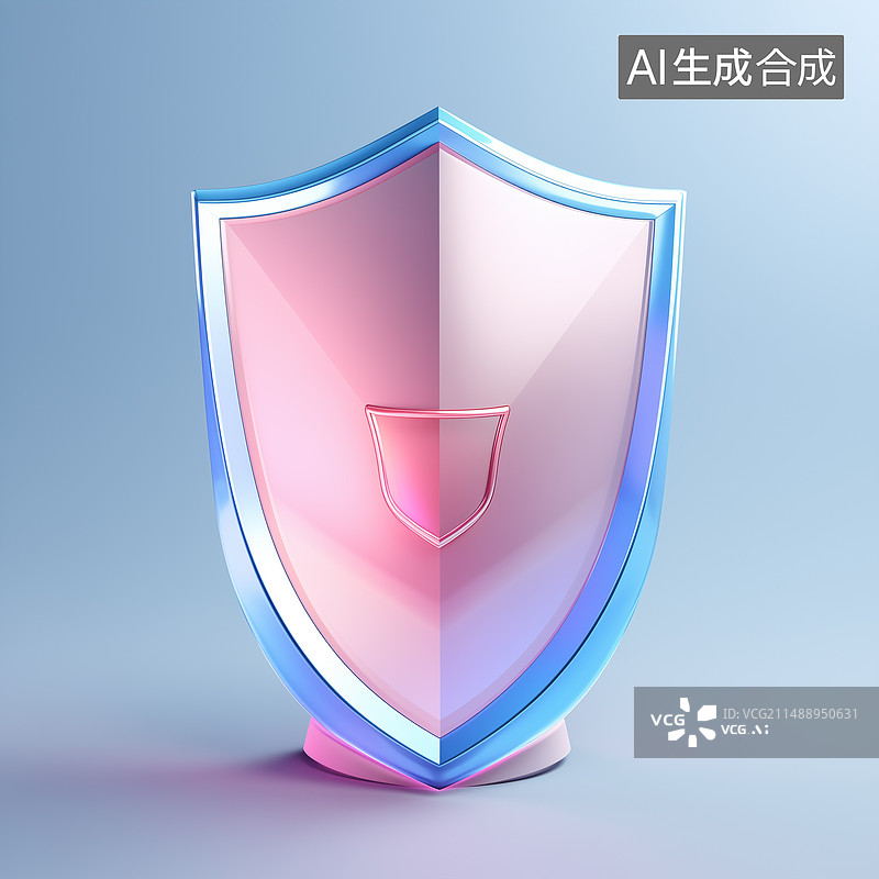【AI数字艺术】护盾图片素材