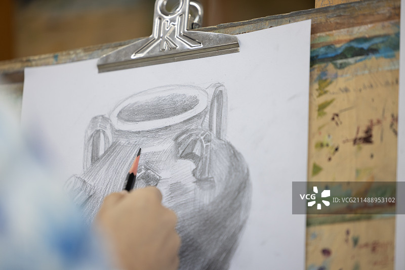 用铅笔画素描图片素材