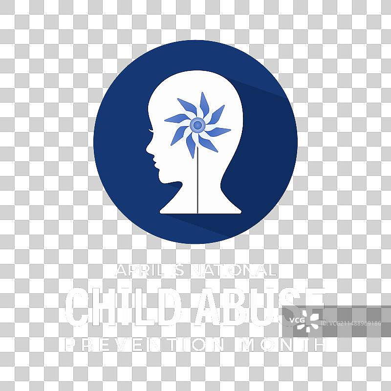 国家防止虐待儿童宣传月图片素材