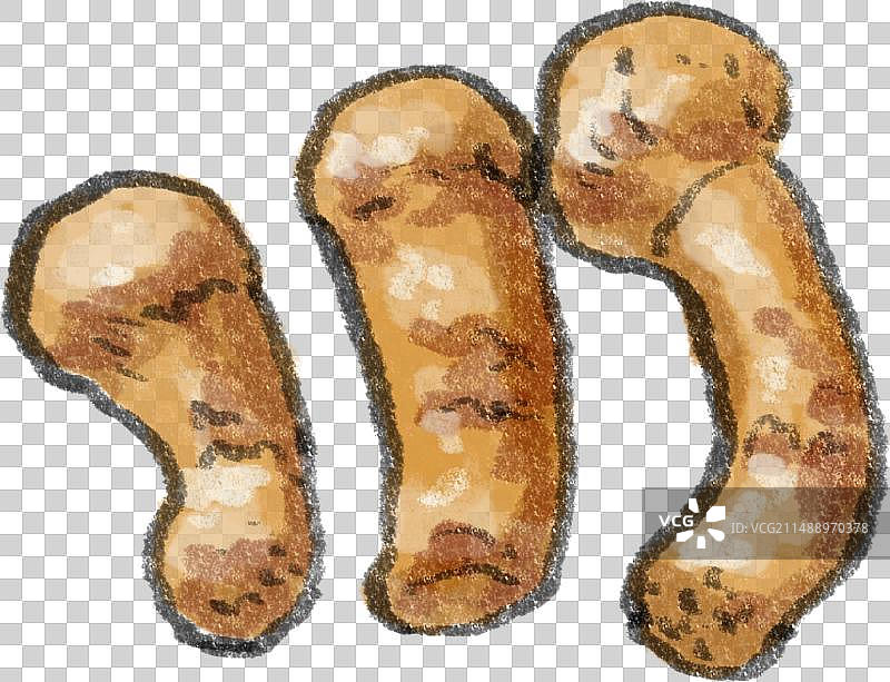 水墨风藏菜西藏美食松茸插画图片素材