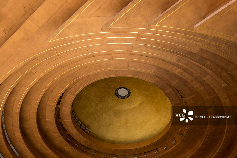 新郑黄帝故里轩辕堂建筑特写图片素材