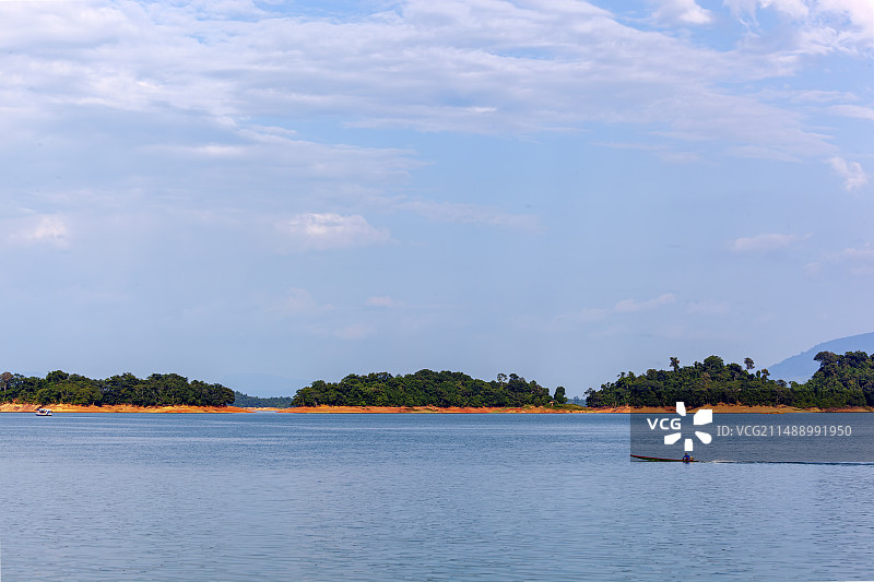 老挝南俄湖图片素材