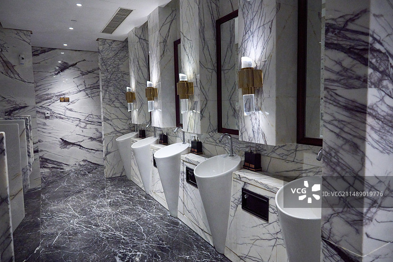 酒店大理石卫生间图片素材
