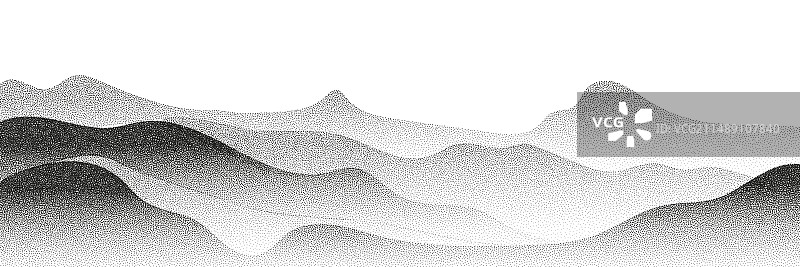 灰度网点背景图片素材