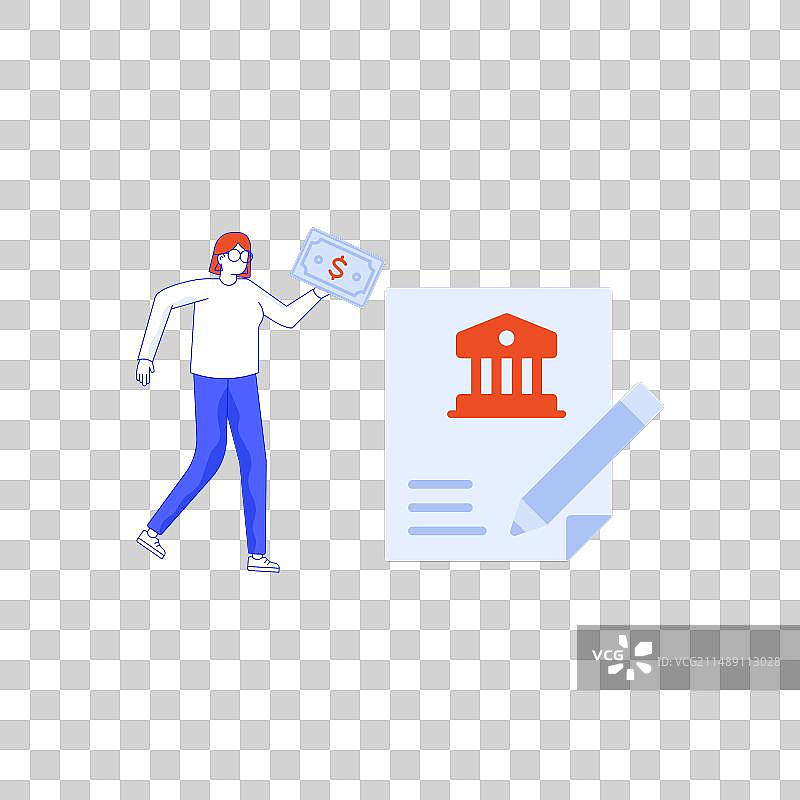 房产银行贷款图片素材