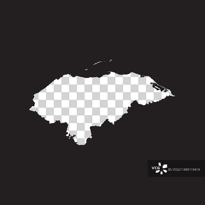 洪都拉斯地图图标图片素材