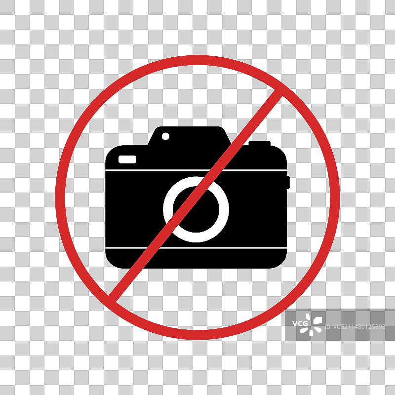 禁止拍照标志图片素材