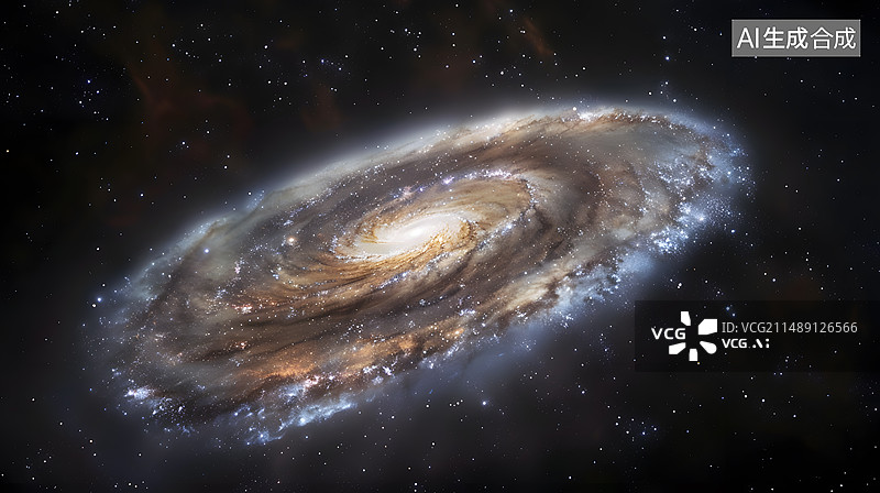 【AI数字艺术】科幻宇宙太空星云星球背景壁纸图片素材