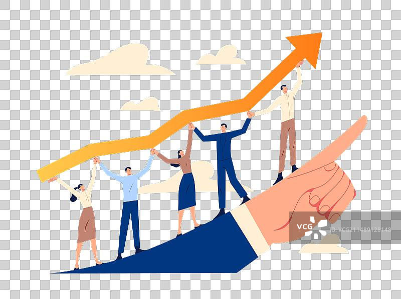 领导为业务发展指明方向图片素材