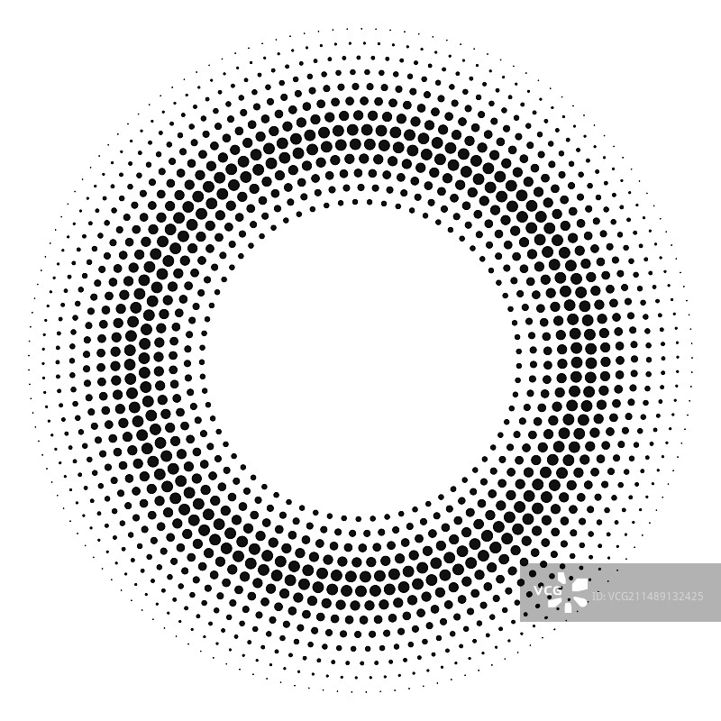 圆形半色调点状背景图片素材