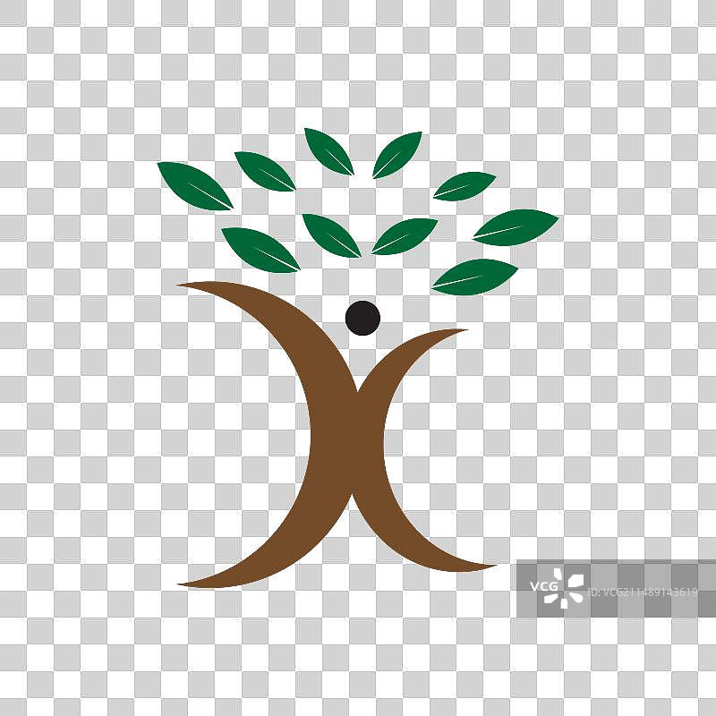 树木标志图片素材