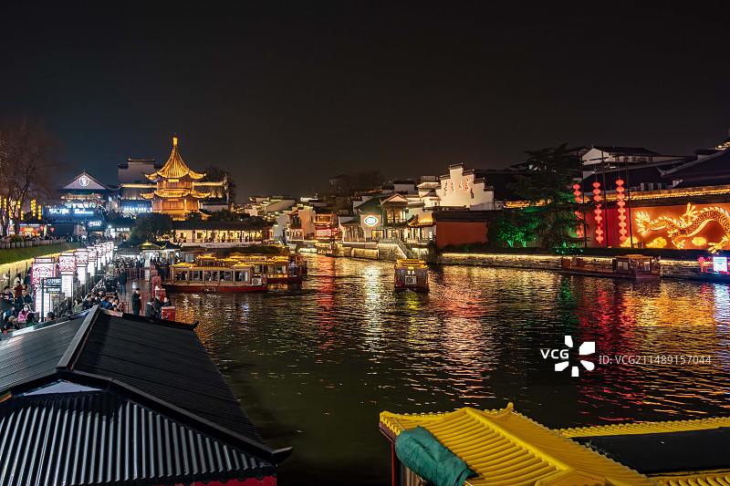 南京秦淮源公园图片素材