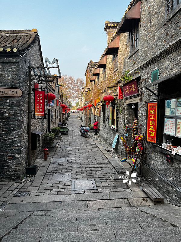 镇江西津渡图片素材