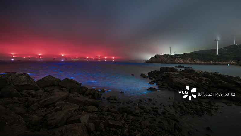 平潭手动挡蓝眼泪图片素材