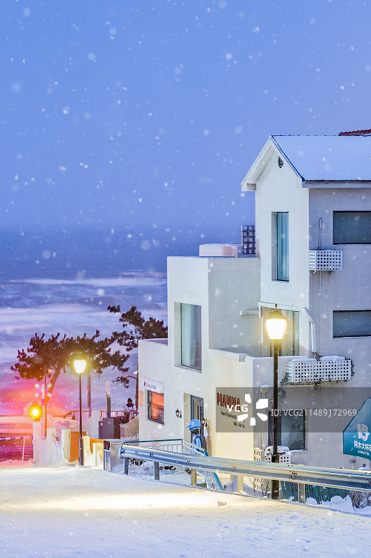 威海环翠区环海路图片素材