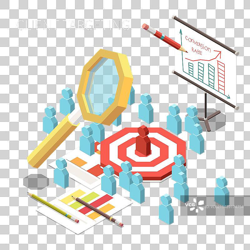 转化率优化概念图片素材