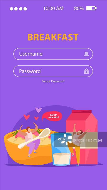 清晨人群手机背景图片素材
