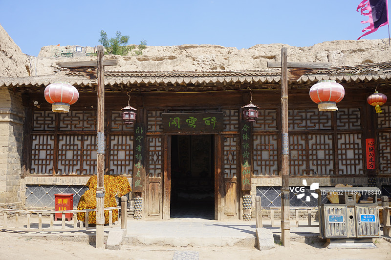 银川市宁夏镇北堡西部影视城图片素材