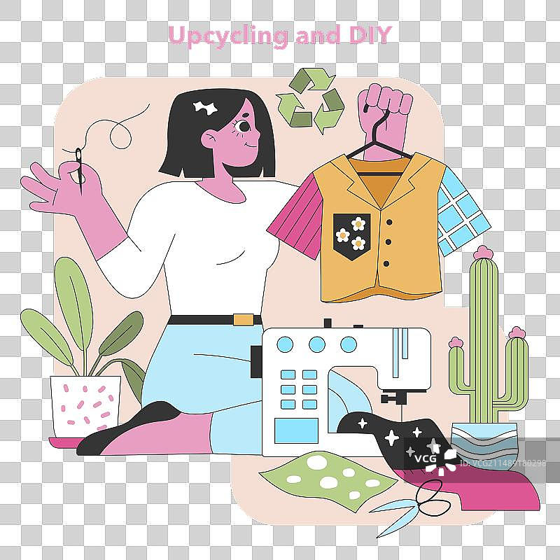 可持续时尚手工艺图片素材