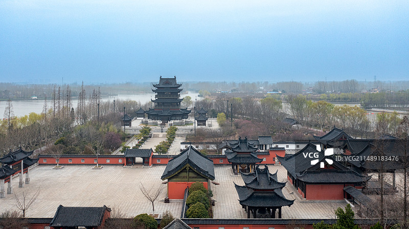 江苏灌南二郎神文化遗迹公园图片素材