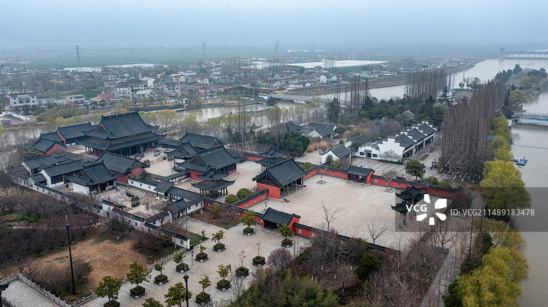 江苏灌南二郎神文化遗迹公园图片素材