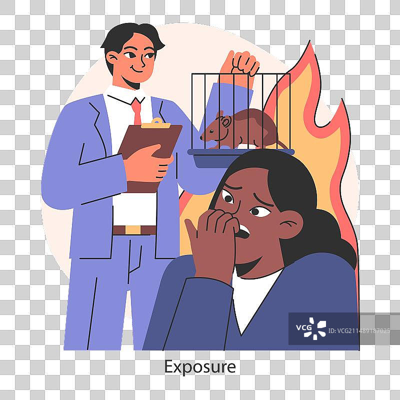 克服恐惧策略图片素材