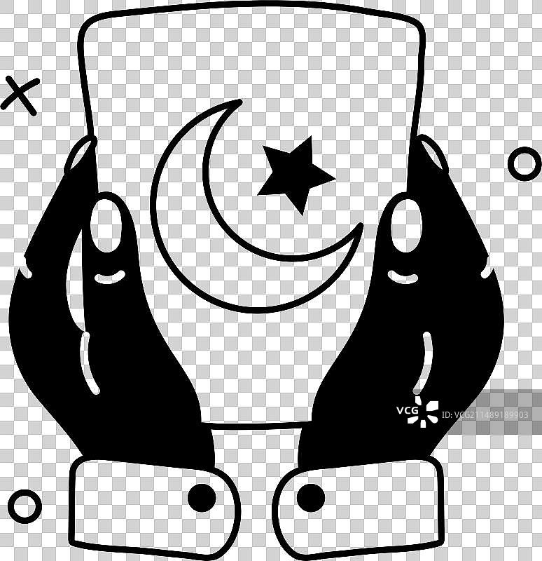 斋月贺卡图片素材