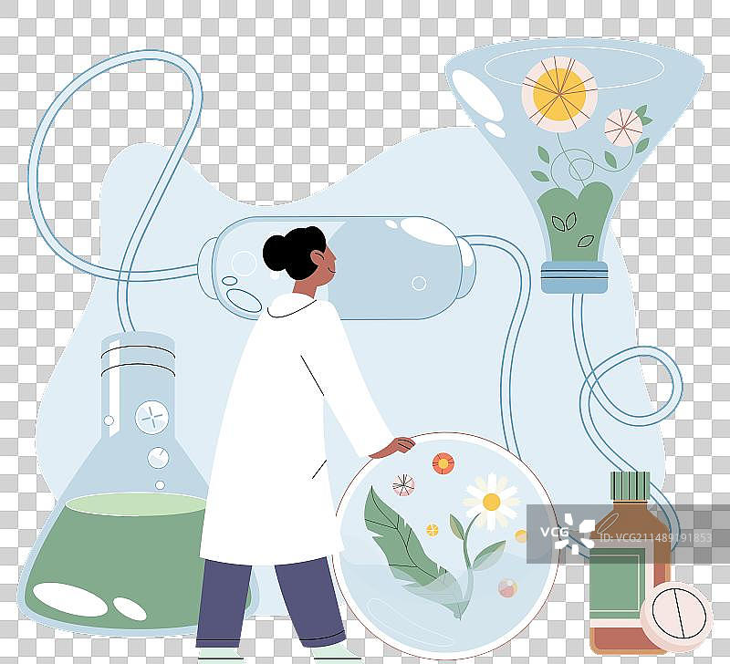 中草药医药解决方案图片素材