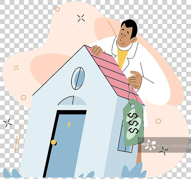 购买带有便利设施的公寓图片素材